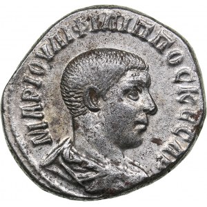 Roman Empire - Syria - Seleucis and Pieria. Antioch Tetradrachm 244 AD - Philip II (247–249 AD)