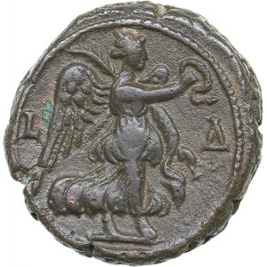 Roman Empire - Egypt - Alexandria Potin Tetradrachm - Divus Valerian II (253-260 AD)