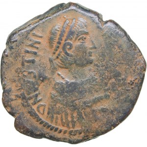 Byzantine Æ Follis - Justinian I (527-565 BC)