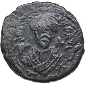 Byzantine AE 20 nummi - Phocas (602-610 AD)