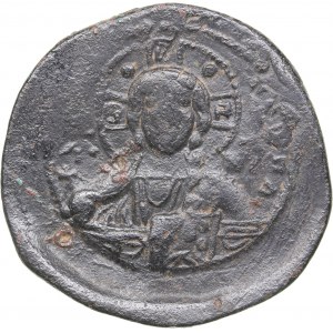Byzantine - Constantinopolis AE Follis 1030-1040 - Time of Romanus III (1028-34 AD)
