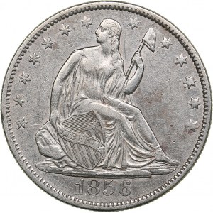 USA 1/2 dollar 1856