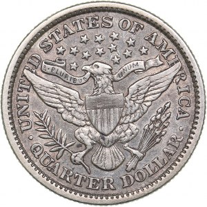 USA 1/4 dollar 1898