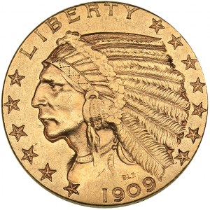 USA 5 dollars 1909
