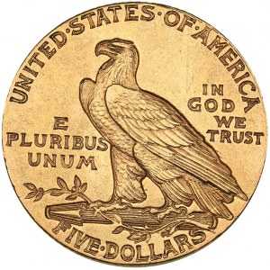 USA 5 dollars 1909