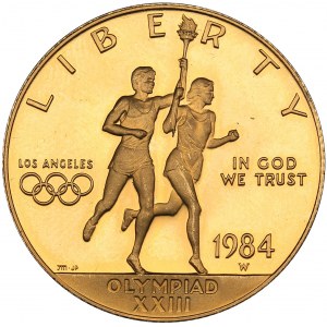 USA 10 dollars 1984 Olympics