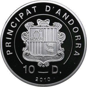 Andorra 10 dinar 2012 - Olympics