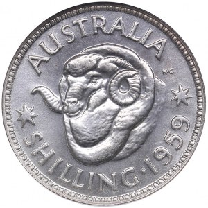 Australia 1 schilling 1959 - NGC PF 66