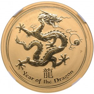 Australia 100 dollars 2012 P - Year of the Dragon NCC MS 68