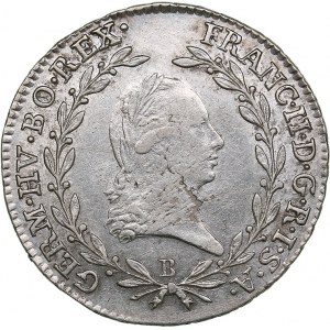 Austria 10 kreuzer 1796 B