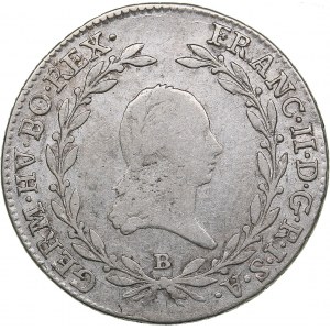 Austria 20 kreuzer 1796 B