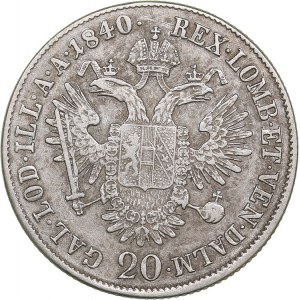 Austria 20 kreuzer 1840 A