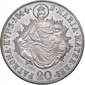 Austria 20 kreuzer 1844 B