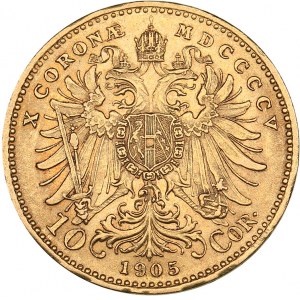 Austria 10 corona 1905