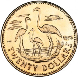 Bahamas 20 dollars 1973