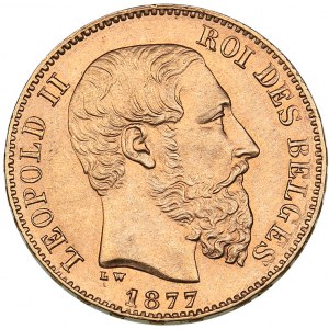Belgia 20 francs 1877