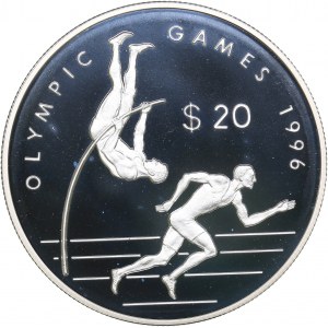 Cook Islands 20 dollars 1993 Olympics