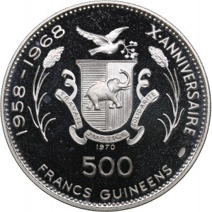 Guinea 500 francs 1970 - Olympics