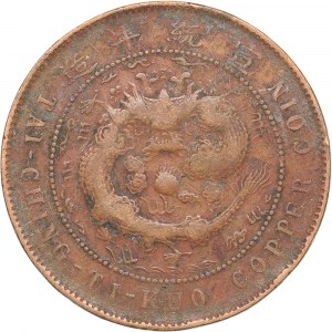 China Chekiang 10 cash 1906