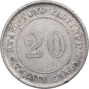 China Kwangtung 20 Cents 1920