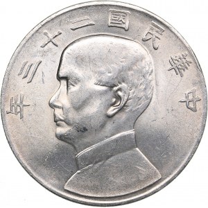 China Dollar 1934