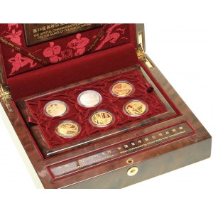 China gold coins set 2008 - Olympics