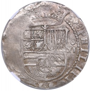 Spain - Toledo 8 reales ND - NGC AU 55