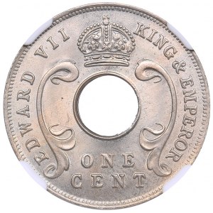 East-Africa 1 cent 1909 - NGC MS 65