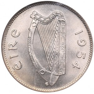 Ireland 1 schilling 1954 - NGC MS 66