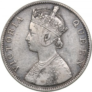 India - British India 1 rupee 1862