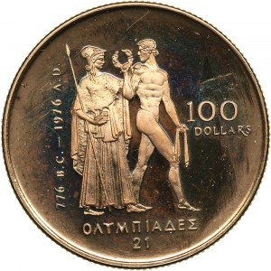 Canada 100 dollars 1976 - Olympics
