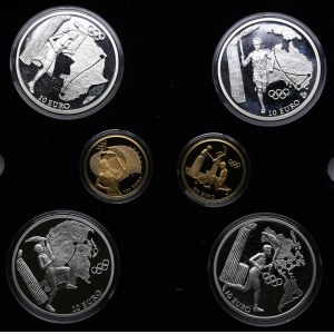 Greece coins set 2004 - Olympics