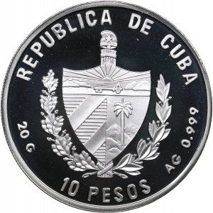 Cuba 10 pesos 2002  - Olympics