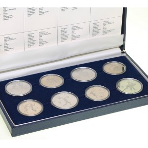 South Korea coins set - Olympics Seoul 1988