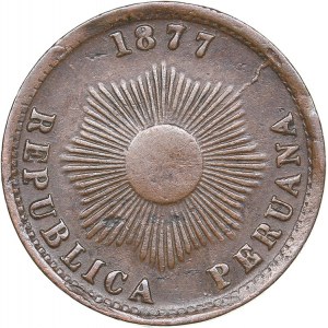 Peru 1 centavo 1877