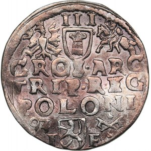 Poland - Poznan 3 grosz 1593 - Sigismund III (1587-1632)