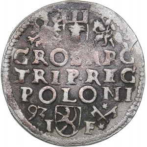 Poland - Poznan 3 grosz 1593 - Sigismund III (1587-1632)