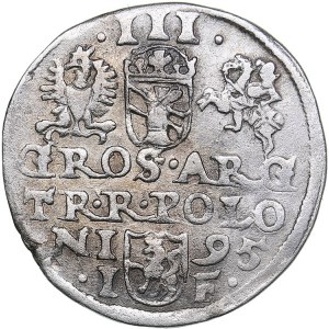 Poland - Olkusz 3 grosz 1595 - Sigismund III (1587-1632)