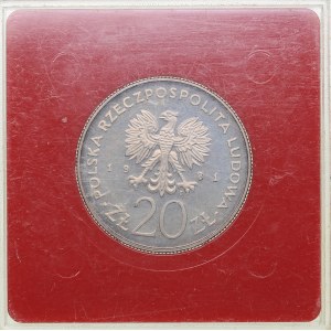 Poland 20 zlotych 1981 - Pattern