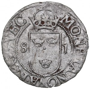Sweden 1/2 öre 1581 - Johan III (1568-1592)