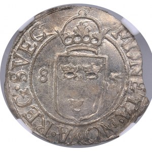 Sweden 1/2 öre 1585 - Johan III (1568-1592) - NGC MS 64