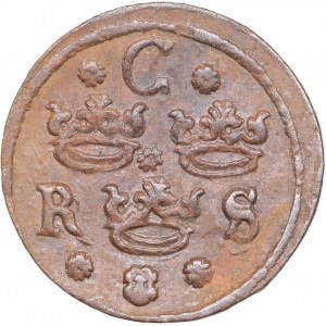 Sweden 1/4 öre 1635 - Kristina (1632-1654)