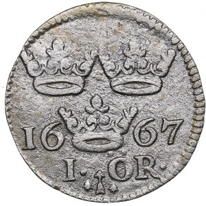 Sweden 1 öre 1667 - Karl XI (1660-1697)