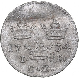 Sweden 1 öre 1734  - Frederik I (1720-1751)