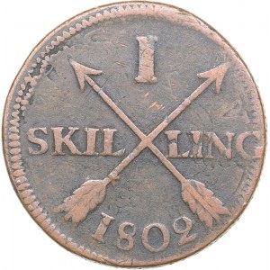 Sweden 1 skilling 1802