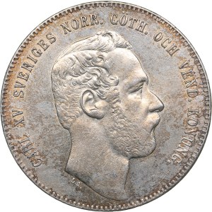Sweden 4 riksdaler 1871  - Karl XV (1859-1872)