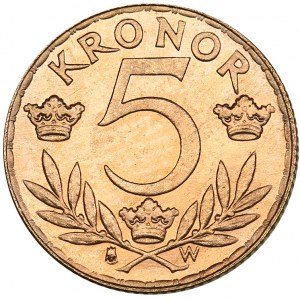 Sweden 5 kronor 1920
