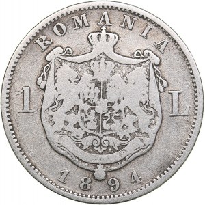 Romania 1 lei 1894