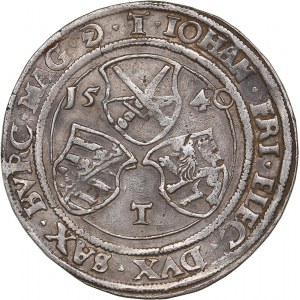 Germany - Saxony 1/2 taler 1540