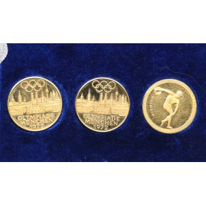 Germany set of medals 1972 Olympics